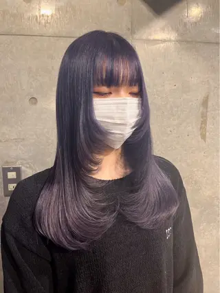 ロング 🤍透明感カラー ソメヤナナ 🤍のヘアスタイル