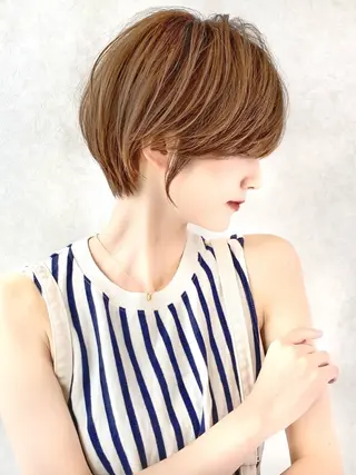 ショート カラー ショート、ボブの神✨ 峯朋也✂︎✨のヘアスタイル