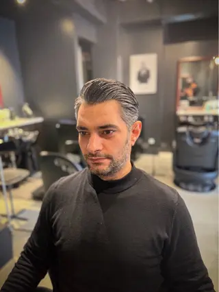 ショート THE MAN LeverageNewYork所属・海外メンズヘア モリケンのヘアスタイル