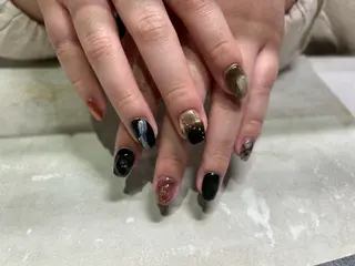 ミディアム ｵｵﾀｹ ﾚｲﾅのネイルデザイン