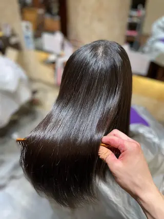 ロング ハイトーン/ショート /レイヤー 福谷 将のヘアスタイル