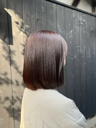 カラー 林 萌々のヘアスタイル