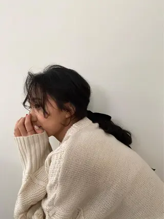 ロング カラー 透明感カラー、 アレンジ/miyuのヘアスタイル