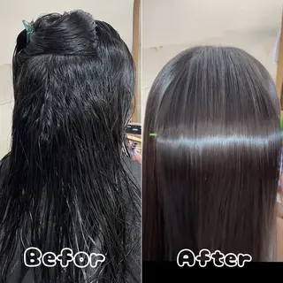 ロング Riru🤍レイヤー 垢抜けカラー🤍のヘアスタイル