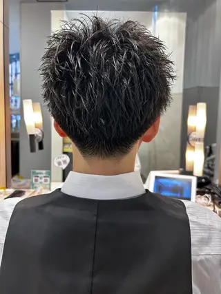 ショート Men's特化⚡️ モテ髪SYUUのヘアスタイル