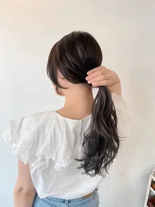 ロング h a k u 大倉 卓人のヘアスタイル