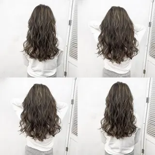 ロング カラー ヘアアレンジ TATSUYA アートディレクターのヘアスタイル