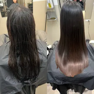 ロング カラー パーマ SALOWIN神戸三宮Suite店所属・三宮白髪縮毛矯正 美髪特化★神田のヘアスタイル