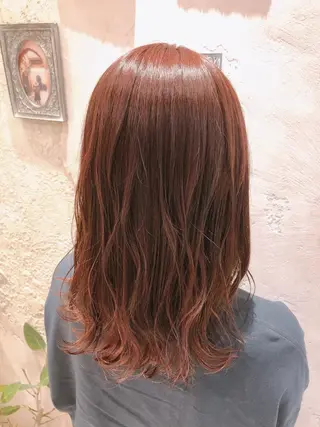 ミディアム 代表山口ひな 髪質改善のプロのヘアスタイル