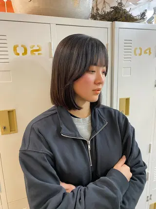 ミディアム ヘアアレンジ YURAGI🌿 SAKIのヘアスタイル