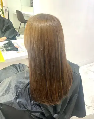 ロング 💎艶ハイトーン／ ハルカ💎のヘアスタイル