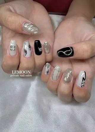 ネイル private nail salon　LEMOON所属・nail salon LEMOONのネイルデザイン