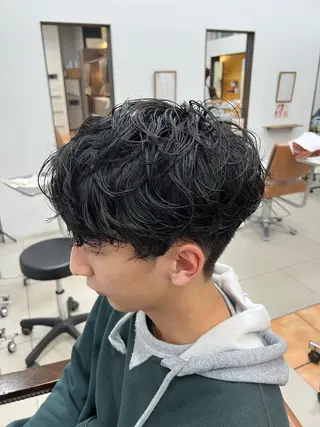 パーマ メンズ メンズパーマ/カット /森本翔大のヘアスタイル