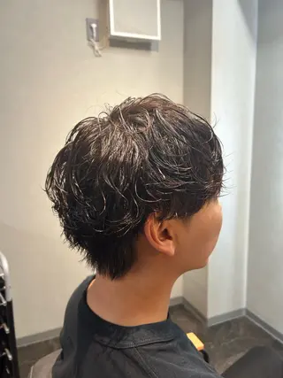 パーマ メンズ メンズパーマ専門店 【店長】⚜️イチカワのヘアスタイル