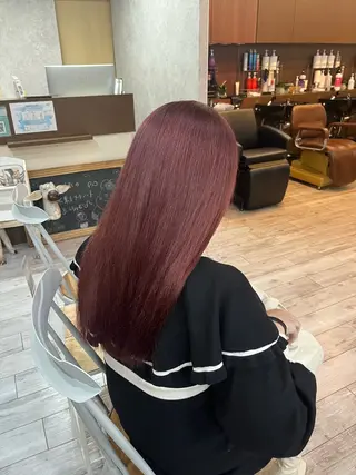 ロング カラー 村田梨乃/ minim hairのヘアスタイル