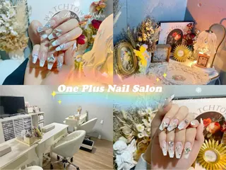 ロング カラー ネイル One Plus Nail Salonのネイルデザイン