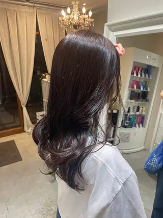 ミディアム カラー Sanctuary 南森町店のヘアスタイル
