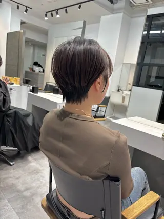 ショート 門崎未依/レイヤー/ メンズカット🪿🌼のヘアスタイル