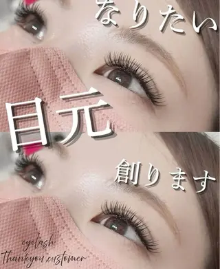 マツエク・マツパ MESECOND所属・MESECOND HAZUKIのマツエク・マツパデザイン