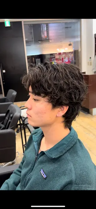 ショート パーマ メンズ MEN'S HAIR PERCUT所属・行方 晴貴のヘアスタイル