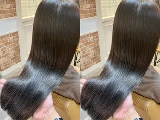 ロング 艶カラー美髪縮毛矯正 /髪質改善✨️ユウキのヘアスタイル