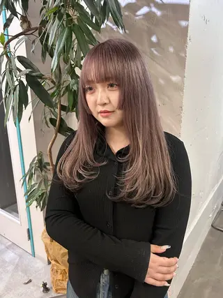 ロング モデル募集中🥚福岡 kii anju🐄のヘアスタイル