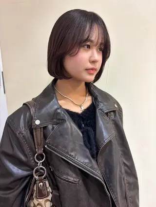 ショート MINX青山店所属・結莉/ボブ/ 縮毛矯正のヘアスタイル