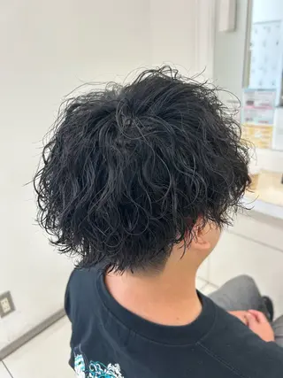 パーマ メンズ 髪質改善/艶カラー/ メンズパーマ/鈴木のヘアスタイル