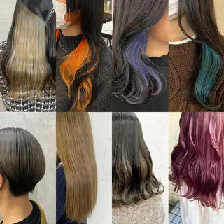 カラー 米林 遼のヘアスタイル