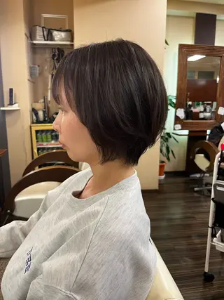 ショート 西形 梨瑚のヘアスタイル