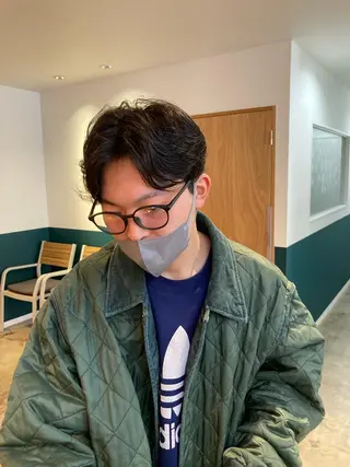 パーマ 高山 鳳成のヘアスタイル