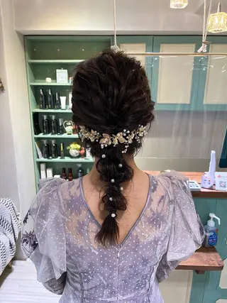 ヘアアレンジ 坂口 愛のヘアスタイル