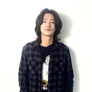 メンズ 柏メンズカットパーマ NO.1タイチのヘアスタイル