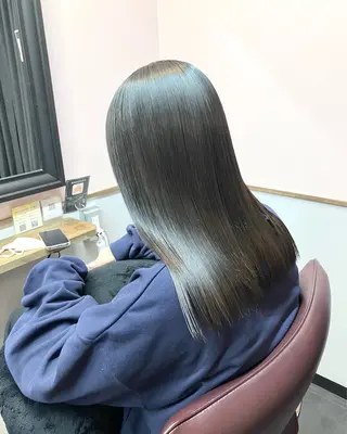 ロング パーマ メンズ特化×女性 施術◎清水 真之介のヘアスタイル