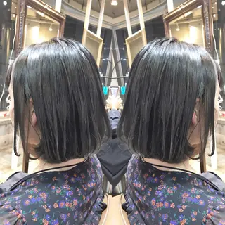 ショート カラー パーマ ヘアアレンジ メンズ ネイル マツエク・マツパ サロンドミルク 原宿のヘアスタイル