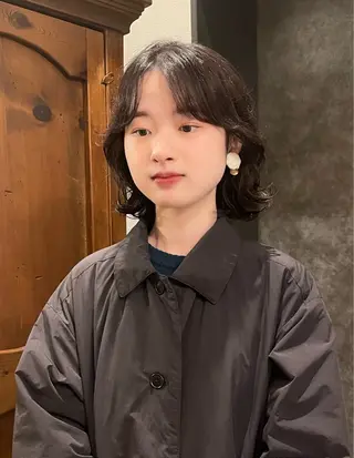 ミディアム カラー パーマ tete nico所属・似合わせ/ヘアカラー nanami🌸のヘアスタイル