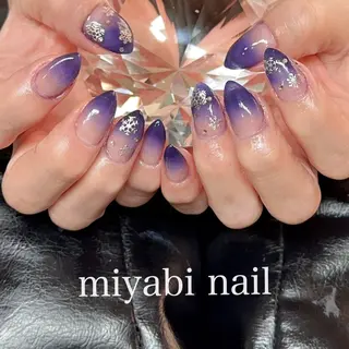 ネイル miyabi nail 桂川駅近くのネイルデザイン