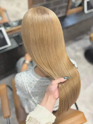 ロング 艶髪ハイトーン🌙 /RINOのヘアスタイル