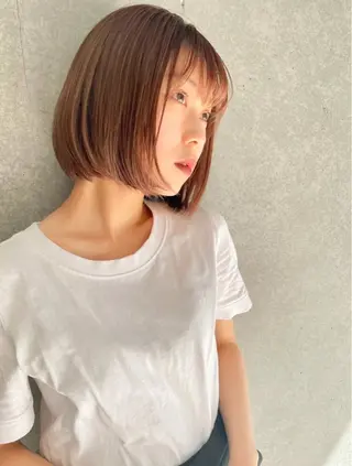 ミディアム 🫧ふくだ りな 🕊のヘアスタイル