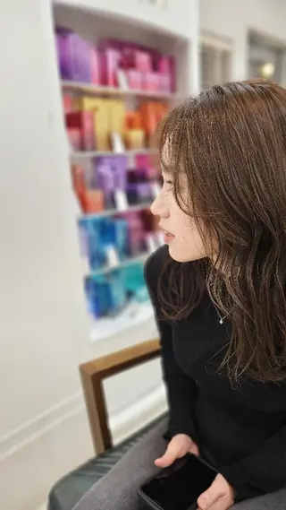 ロング 林慶吾/ショートボブ /デザインカラーのヘアスタイル