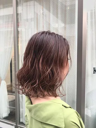 ミディアム 似合わせ大得意美容師 .Haruka.のヘアスタイル