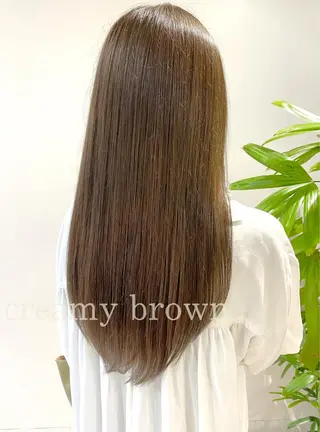 ロング カラー clomus所属・YUKA艶髪 🌸寛ぎ部屋のヘアスタイル