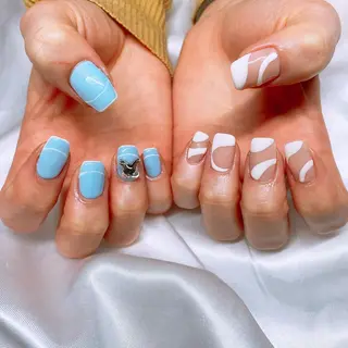 ネイル ☁️BLITZ 🎀笠原雪音🎀のネイルデザイン