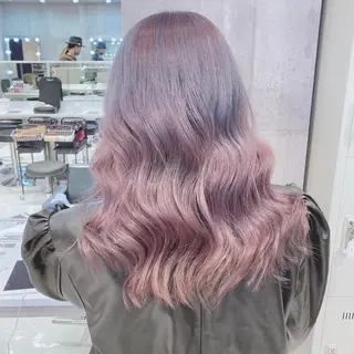 ロング カラー ヘアアレンジ メンズ キッズ マツエク・マツパ SALOWIN所属・ハイトーン美容師 MASATOのヘアスタイル