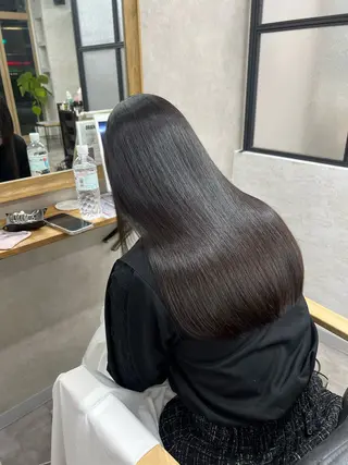 ロング 前田詠吉 soaFLEARのヘアスタイル