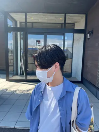 パーマ メンズ Earth Yuhiのヘアスタイル