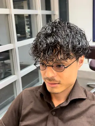 ショート パーマ FIX hair所属・ボブパーマ/ ウルフパーマ原科🪴のヘアスタイル