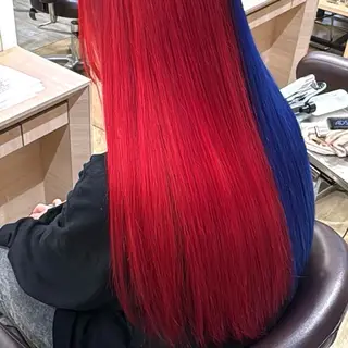 ロング カラー 湯浅 了一のヘアスタイル