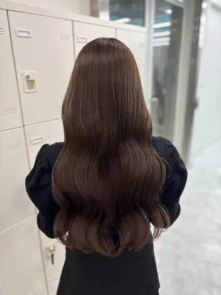 ロング カラー 海外girl/ハイト ーン/riko🫧のヘアスタイル