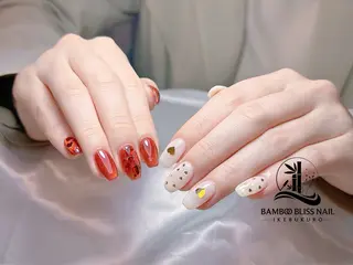 ネイル BAMBOO BLISS 研修用のネイルデザイン